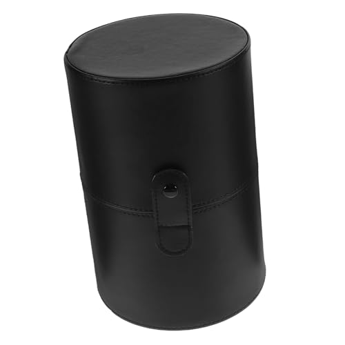 Healeved Makeup Brush Holder Kosmetik Organizer mit Deckel Tragbarer Pinselhalter für Reise Makeup Case Aufbewahrungsbehälter Platzsparend und Robust Geeignet für Pinsel Eyeliner von Healeved