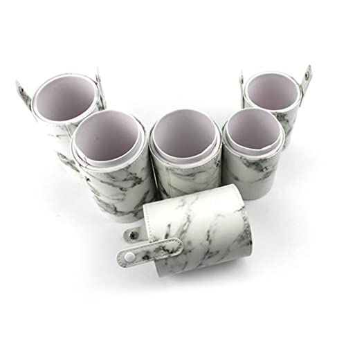 Healeved Kosmetiktasche Pu Im Marmor-Look Mittlerer Make-up-bürsten-Organizer Für Unterwegs Für Damen Praktische Und Leichte Aufbewahrung Für Make-up-Pinsel Und Kosmetikprodukte Healeved Kosmetiktasche Pu Im Marmor-Look Mittlerer Make-up-bürsten-Organizer Für Unterwegs Für Damen Praktische Und Leichte Aufbewahrung Für Make-up-Pinsel Und Kosmetikprodukte von Healeved