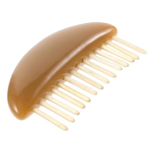 Healeved Massagekamm Für Kopfhaut Entwirrungskamm Mit Haarpick Ergonomischer Kopfmassagekamm Für Frauen Und Männer Handgefertigt Glatte Zähne Für Haarstrukturverbesserung von Healeved