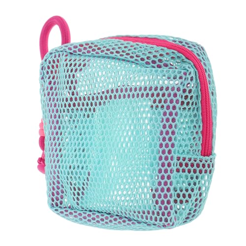 Healeved Netz-Make-up-Tasche Für Damen Reise-Aufbewahrungstasche Kabel-Organizer Schlüsselanhänger-Tasche Kompakt Leicht Vielseitig von Healeved