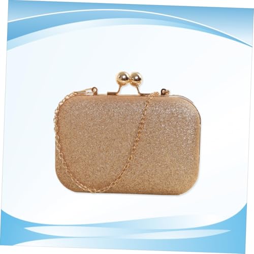 Healeved Mini Abendtasche Damen Kette Handtasche Elegant Clutch für Hochzeit Party Bankett Kompakte Umhängetasche mit Kettenhenkel Stilvolle Abend clutch Tasche für Festliche Anlässe von Healeved