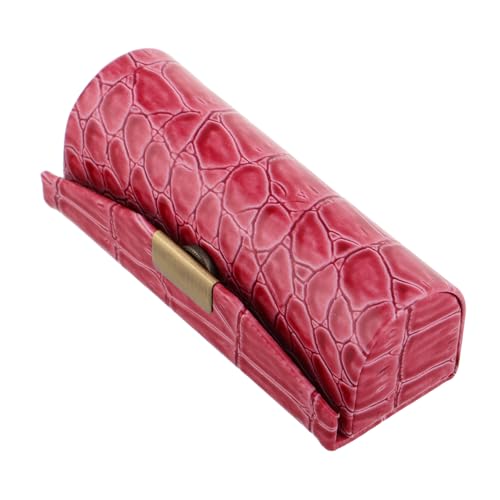 Healeved Lippenstiftetui Aus Pu Mit Druckknopfverschluss Und Spiegel Tragbarer Lippenstift-Organizer Vintage-Lippenstift-Aufbewahrungstasche Für Reisen Und Täglichen Gebrauch Healeved Lippenstiftetui Aus Pu Mit Druckknopfverschluss Und Spiegel Tragbarer Lippenstift-Organizer Vintage-Lippenstift-Aufbewahrungstasche Für Reisen Und Täglichen Gebrauch von Healeved