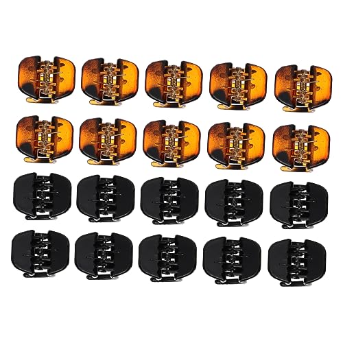 Healeved 20stücke Teiliges Acryl Haarklammern Für Damen Haarklammern Und Schildkrötenmuster Chic Haaraccessoire Für Verschiedene Anlässe Für Alltag Und Feiern von Healeved