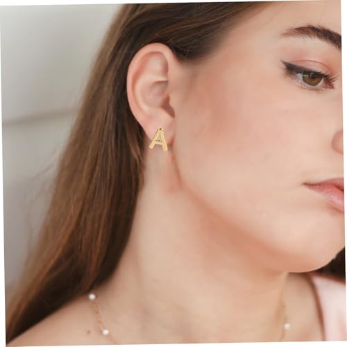 Healeved Minimalistische Buchstaben Ohrstecker Damen Letter Earrings Schlanke Initialen Studs Schmuck Alltag Elegant Hautfreundlich Glänzend Healeved Minimalistische Buchstaben Ohrstecker Damen Letter Earrings Schlanke Initialen Studs Schmuck Alltag Elegant Hautfreundlich Glänzend von Healeved