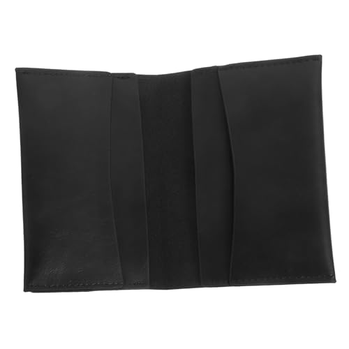 Healeved Minimalistischer Herren Kartenhalter aus Robustem Pu-Material mit Mehreren Fächern Kompakter Business Card Organizer für Bankkarten und Ausweise Kratzfeste Geldbörse für Reisen und von Healeved