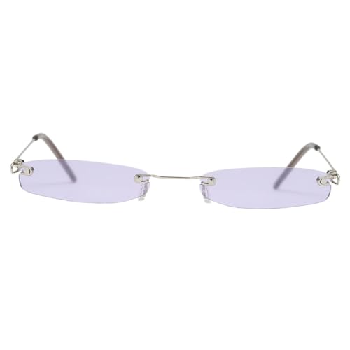 Healeved Modische Kleine Quadratische Sonnenbrille Uv-schutz Unisex Party Brille Leichtes Design Damen Herren Alltagsschmuck von Healeved