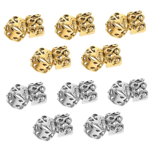 Healeved Modisches Haarspangen-set 20-teilig Spiralklammern Aus Metall Für Zöpfe Stilvolles Dreadlock-zubehör Für Frauen von Healeved