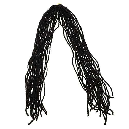 Healeved Realistische Synthetische Dreadlock-extensions Für Männer Und Frauen Langes Haarteil Im Hip-hop-stil Unisex-perücke von Healeved
