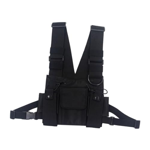 Healeved Multi Funktions Weste Tasche Brusttasche für Damen und Herren Vielseitig Einsetzbar für Outdoor Sport Reisen und Alltag Große Kapazität für Handy Geldbörse und Healeved Multi Funktions Weste Tasche Brusttasche für Damen und Herren Vielseitig Einsetzbar für Outdoor Sport Reisen und Alltag Große Kapazität für Handy Geldbörse und von Healeved