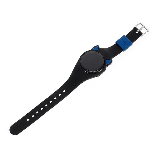 Healeved Multifunktionale Kinderuhr wasserdichte Digitale Armbanduhr für Jungen mit Leuchtendem Display Silikon für Sport Freizeitaktivitäten mit Weißen Ziffern von Healeved