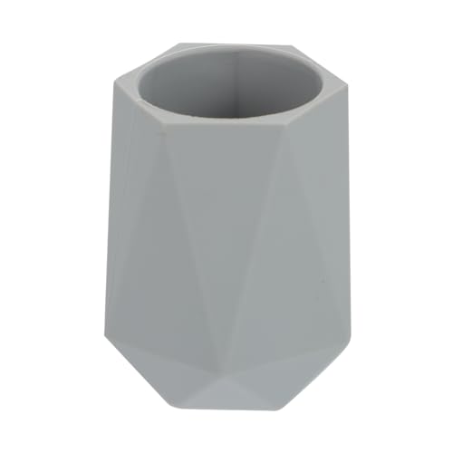 Healeved Multifunktionaler Silikon Kosmetik Aufbewahrungseimer Großer Pinselhalter Dekorativer Stifthalter Rautenförmig für Make Up und Schreibwaren von Healeved