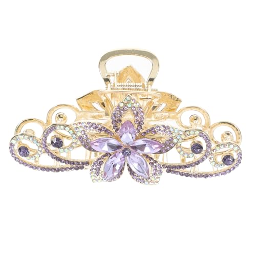 Healeved Große Haarspange Strass-verzierungen Sicherer Halt Für Frauen Und Mädchen Vielseitig Für Verschiedene Frisuren Und Anlässe Einsetzbar von Healeved