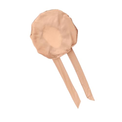 Healeved Multi-purpose Satin Schlafmütze Für Damen Verstellbare Elastische Haube Zum Schlafen Gesicht Waschen Und Make-up Hochwertiger Satin Goldfarbe Komfortabel Und Praktisch von Healeved