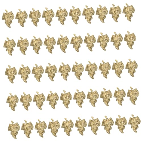 Healeved Nägel Multi Shaped Gems für Mädchen Nail Art Sticker Metall Blatt Charm Maniküre Schmuck Accessoire von Healeved