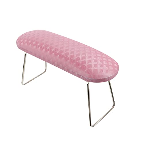 Healeved Nagelkunst Handauflage Maniküre Kissen Rutschfest Abnehmbar Für Nagelsalon Und Zuhause Stilvollem Design Farbvarianten Rosa von Healeved