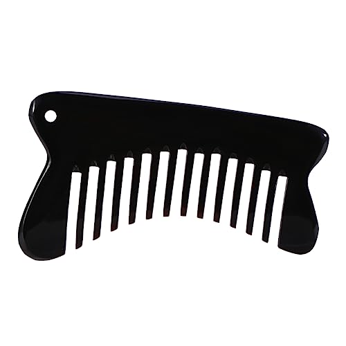 Healeved Natural Horn Massage Comb Tragbarer Massagekamm Für Haarpflege Anti-statik Für Männer Und Frauen Fördert Glanz Und Haarbruch Zu Jedem Anlass von Healeved