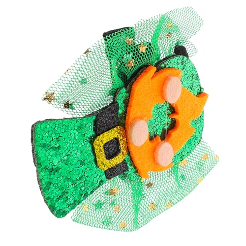 Healeved Netzkopfschmuck Im Kleeblatt-design Für Mädchen Party-accessoire Mit Haarnadel Dekorativ Für St Patrick's Day Festivals Und Feiern Leicht Und Langlebig von Healeved