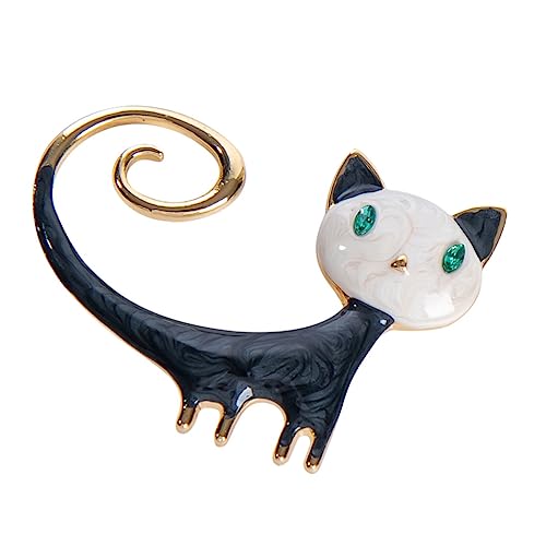 Healeved Niedliche Cartoon Katzenbrosche Anstecknadel für Kleidung Taschen Hüte Kreative Tier brosche als Modisches Accessoire Kleines Katzenmotiv als Geschenk für Damen und Herren Healeved Niedliche Cartoon Katzenbrosche Anstecknadel für Kleidung Taschen Hüte Kreative Tier brosche als Modisches Accessoire Kleines Katzenmotiv als Geschenk für Damen und Herren von Healeved