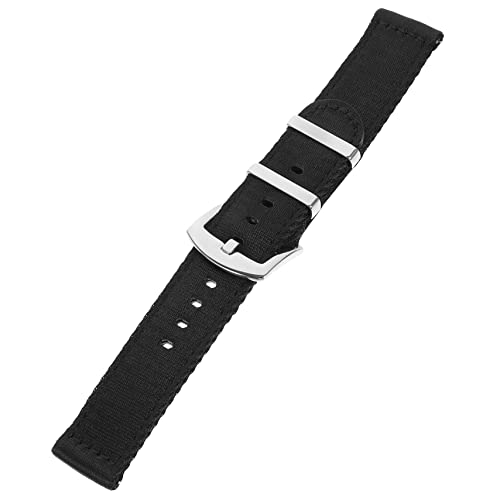 Healeved Nylon Uhrenarmband Schnellverschluss Verstellbar Strapazierfähig für Täglichen Gebrauch Kompatibel mit Verschiedenen Uhrenmodellen Elegantes Design von Healeved