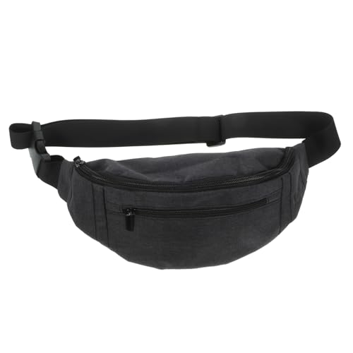 Healeved wasserdichte Damen-umhängetasche Aus Nylon Schlichte Brusttasche Praktische Crossbody Zum Wandern Und Laufen Schwarz von Healeved