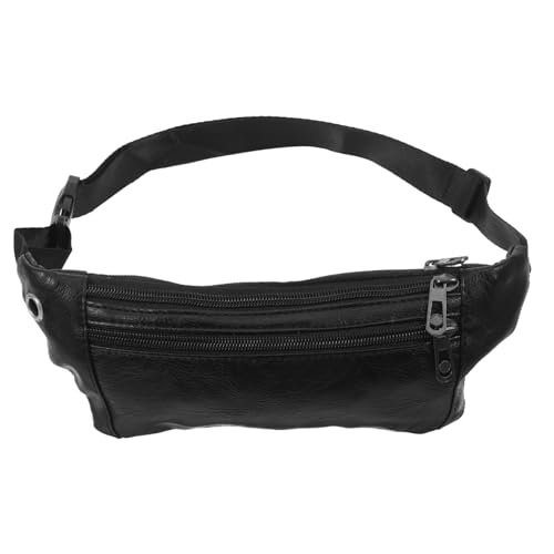 Healeved Outdoor Hüfttasche Herren Verstellbare Brusttasche mit Kopfhörerstecker Stilvolle Umhängetasche Robustem Material für Sport Reisen Tragbares Design für Männer von Healeved