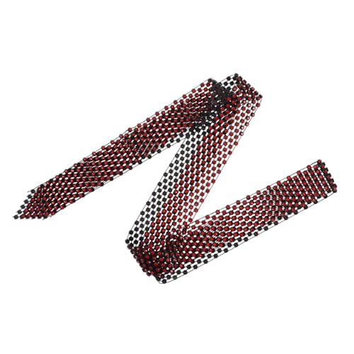 Healeved Pailletten-krawatte Für Damen Glitzernder Halsschmuck Mit Strasssteinen Party-accessoire Halstuch Glänzendes Bandana Für Tanzvorführungen Und Wettbewerbe von Healeved