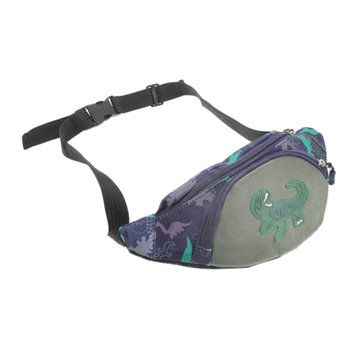 Healeved Gürteltasche Für Kleinkinder Mit Dinosaurier-Motiv Brusttasche Aus Canvas Für Jungen Und Mädchen Multifunktionale Umhängetasche Für Ausflüge Und Reisen von Healeved