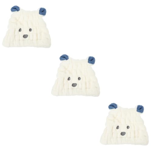 Healeved Pcs Jungen Und Mädchen Haar Handtuch Wrap Für Mädchen Saugfähigen Haar Trockenen Hut Cartoon Design Schnell Trocknende Handtuch von Healeved