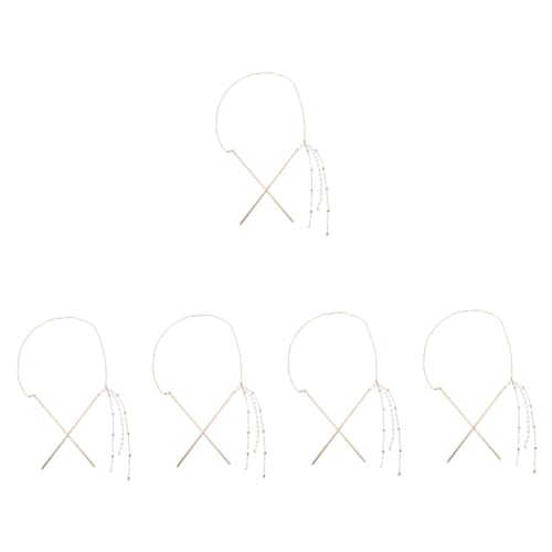 Healeved Pcs Klassische Chinesische Stil Haarnadel Haar Stick Doppel Kette Haar Quaste Für Damen von Healeved