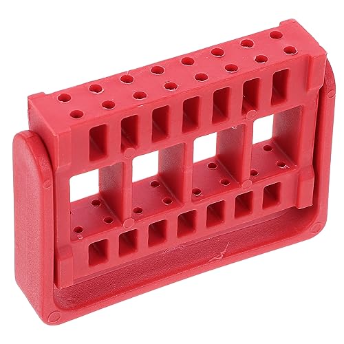 Healeved Pcs Loch Nagel Schleifen Werkzeug Box Tragbare Maniküre Organizer Schleifen Kopf Für Home Professionelle Verwenden von Healeved