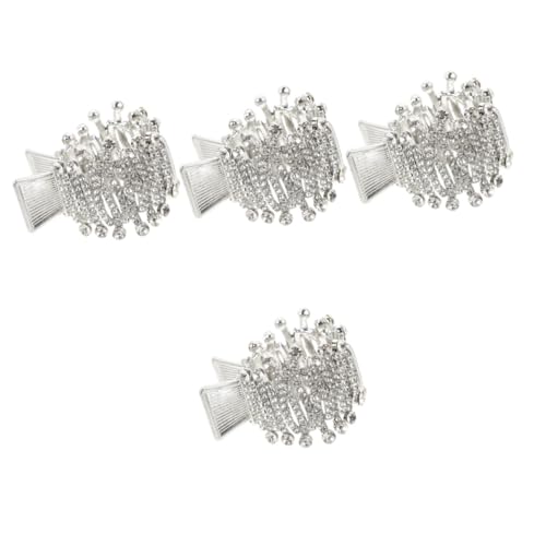 Healeved Pcs Mädchen Haar Zubehör Schneeflocke Design Haar Clip Für Frauen Pferdeschwanz Klaue Clip von Healeved