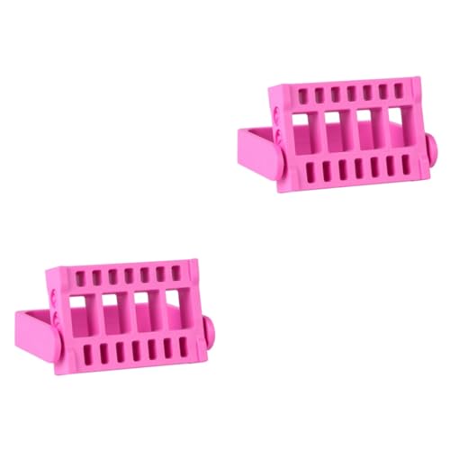 Healeved 2stücke Fach Nagel-schleifkopf Tragbare Maniküre Werkzeug-organizer Box Für Nagelkunst Und Nagelpflege Zu Hause Salon von Healeved