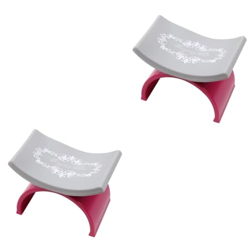 Healeved 2stücke U-form Nagel Handkissen Tragbares Maniküre-werkzeug Abnehmbares Kissen Für Nagelkunst Rutschfeste Armlehne Für Nagelstudios Und Zuhause von Healeved