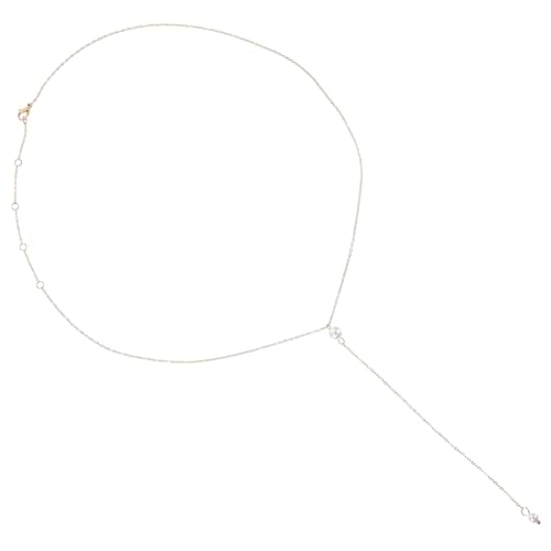 Healeved Perlenkette Damen Goldfarben Charm Anhänger Halskette Schmuck für Frauen Mädchen Healeved Perlenkette Damen Goldfarben Charm Anhänger Halskette Schmuck für Frauen Mädchen von Healeved