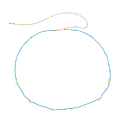 Healeved Perlen Taillenkette für Frauen Verstellbare Bauchkette Schmuck Multifunktionale Körperkette Modischer Dekorationsgürtel von Healeved