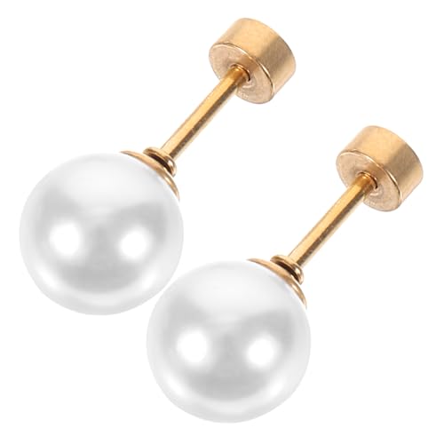 Healeved Perlenohrringe Ohrstecker Damen Klassisch Elegant Leicht Vielseitig Kombinierbar Komfortabel von Healeved