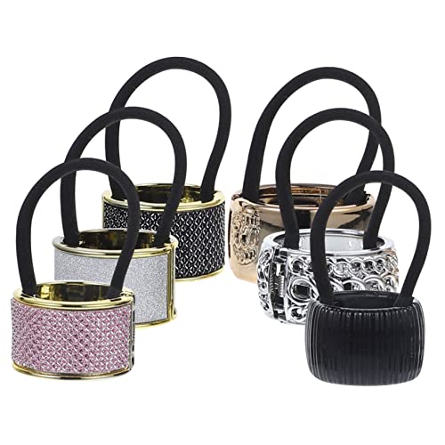 Healeved 6stücke Pferdeschwanzmanschette Haarmanschetten Elastische Haar Ringe Pferdeschwanz Halter Für Frauen Mädchen Healeved 6stücke Pferdeschwanzmanschette Haarmanschetten Elastische Haar Ringe Pferdeschwanz Halter Für Frauen Mädchen von Healeved