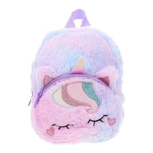 Healeved Plüsch-Schultasche Für Mädchen Bezaubernde Umhängetasche Leicht Und Robust Für Unterwegs Schöner Junge Mädchen-aufbewahrungsrucksack Geeignet Als Geburtstagsgeschenk von Healeved