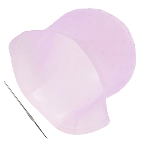 Healeved Professionelle Silikon-haarfärbehüte Wiederverwendbare Strähnchenhaube Mit Häkelnadel Für Salon Und Elastische Farbkappe Für Einfaches Färben Und Styling Healeved Professionelle Silikon-haarfärbehüte Wiederverwendbare Strähnchenhaube Mit Häkelnadel Für Salon Und Elastische Farbkappe Für Einfaches Färben Und Styling von Healeved