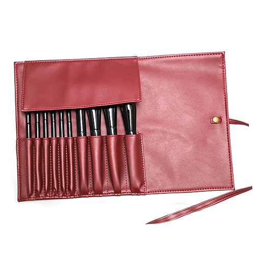 Healeved Pu Kosmetiktasche 10 Taschen Tragbare Aufbewahrung Für Make up Pinsel Rolltasche Für Kosmetik Organizer Für Reisen Kompakt Und Leicht Für Männer Und Frauen Healeved Pu Kosmetiktasche 10 Taschen Tragbare Aufbewahrung Für Make up Pinsel Rolltasche Für Kosmetik Organizer Für Reisen Kompakt Und Leicht Für Männer Und Frauen von Healeved