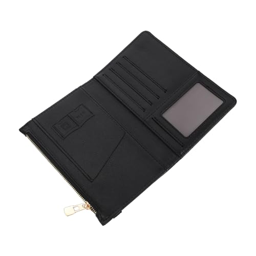 Healeved Pu-reisepass-schutzhülle Gate-Pass-Halter Karten-Organizer Reisedokumentenhülle Mit Gummizug Und Reißverschluss Faltbares Design Für Reiserucksack Und Handtasche von Healeved