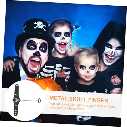 Healeved Punk Scorpion Armband mit Ring Unisex Schmuck Rock Stil Handgelenk Dekoration Langlebig Einzigartiges Design von Healeved