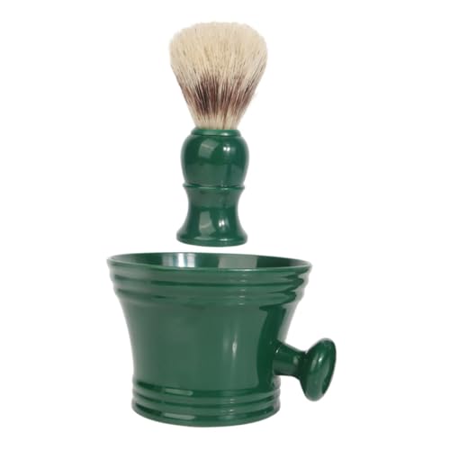 Healeved Rasierpinsel Für Herren Bartpflegeset Mit Rasierschale Rasierseife Schale Rasiercremepinsel Zur Bartreinigung Pflegetool Für Hause Und Unterwegs Healeved Rasierpinsel Für Herren Bartpflegeset Mit Rasierschale Rasierseife Schale Rasiercremepinsel Zur Bartreinigung Pflegetool Für Hause Und Unterwegs von Healeved