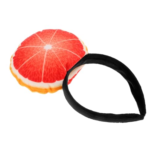 Healeved Realistisches Grapefruit Haarband aus Plüsch Lustiges Cartoon Stirnband für Partys Festivals und Besondere Anlässe Bequeme Kopfbedeckung für Frauen und Mädchen von Healeved