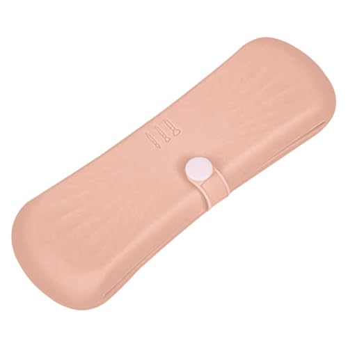 Healeved Reise-Make-up-Tasche Pinselhalter Silikon-Make-up-Pinsel-Organizer Kompakt und Leicht Einfach Zu Tragen Unverzichtbar für Frauen auf Reisen von Healeved