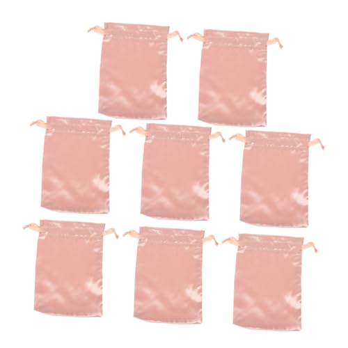 Healeved Reiseutensil Für Friseure: Satinbeutel Mit Kordelzug Für Schmuck Haar-accessoires Dessous-tasche 8-teiliges Set von Healeved