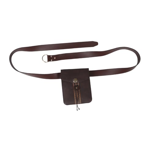 Healeved Renaissance Hüfttasche für Herren Retro Design mit Mehreren Fächern für Festivals Outdoor Aktivitäten und LARP Events Healeved Renaissance Hüfttasche für Herren Retro Design mit Mehreren Fächern für Festivals Outdoor Aktivitäten und LARP Events von Healeved