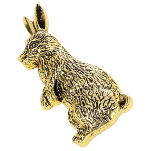 Healeved Retro Kaninchen Brosche Anstecknadel Kreatives Tier Design für Kleidung Einfach Anzubringen Partys Tolles Accessoire für Jacken Taschen von Healeved