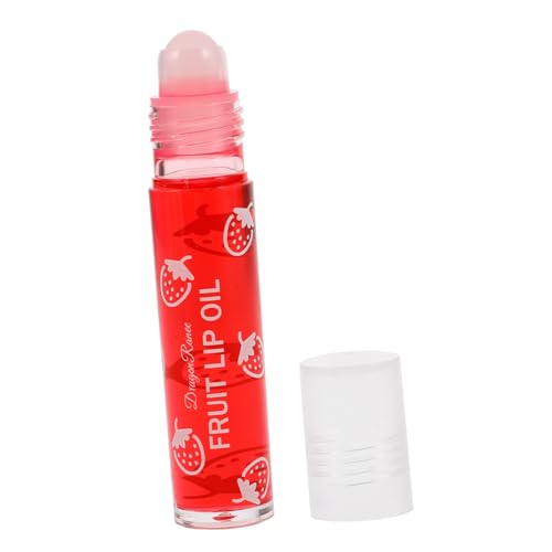 Healeved Roll Lip Gloss Mit Fruchtigem Duft Feuchtigkeitsspendende Transparente Lippenpflege Für Mädchen Und Teens Als Partygeschenk Erdbeere von Healeved