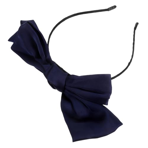 Healeved Satin Haarreif mit Großer Schleife Elegantes Rutschfestes Haarband mit Vintage Bowknot für Frauen und Mädchen Modisches Accessoire Weichem Satin für Alltag Party und Festliche von Healeved